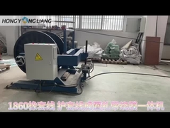 Machine à enrouler des câbles 1860 à fonctionnement graphique pour les bobines de film en PVC/PE/PP