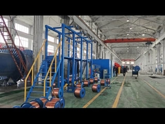 Machine de décapage de câbles à double torsion pour câbles en aluminium et en cuivre à 7 cœurs